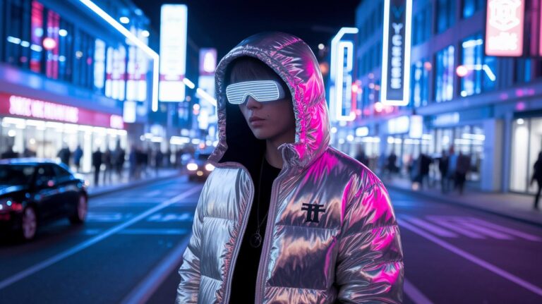 Cyber Fashion Ignites Futuristic Chic