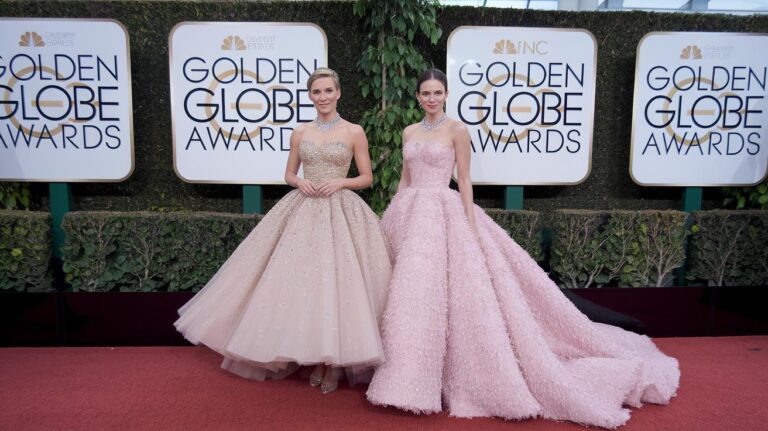 Golden Globes Fashion Dazzles On The Red Carpet