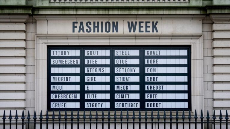 London Fashion Week Schedule: Exciting Dates Ahead