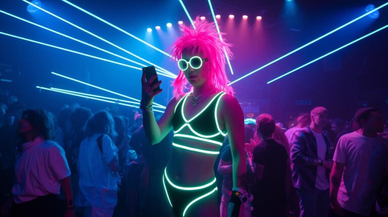 Rave Outfit Inspo: Bold, Bright Vibes